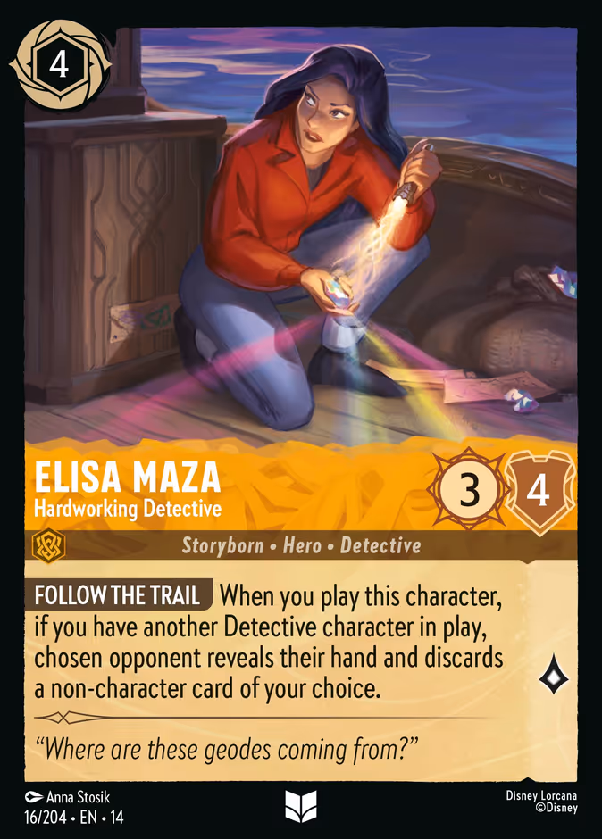 Elisa Maza - Hardworking Detective
