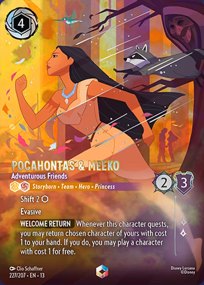 Pocahontas & Meeko - Adventurous Friends