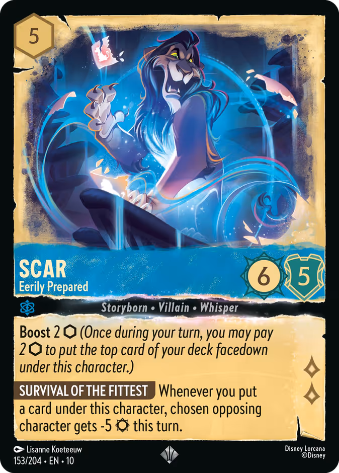 Scar - Eerily Prepared