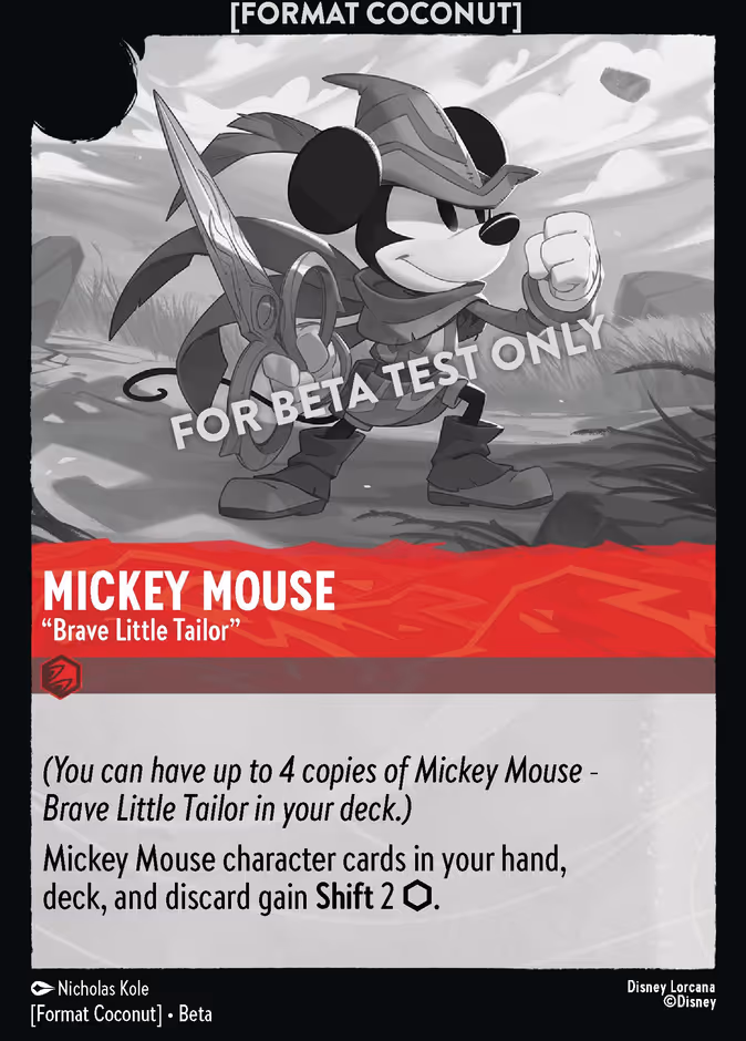 Mickey Mouse - "Brave Little Tailor"