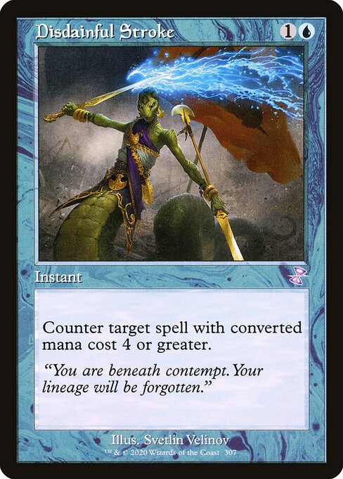 Disdainful Stroke