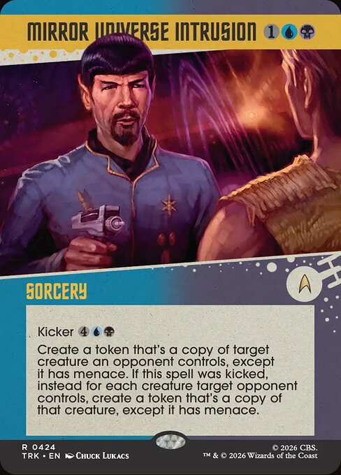 Mirror Universe Intrusion