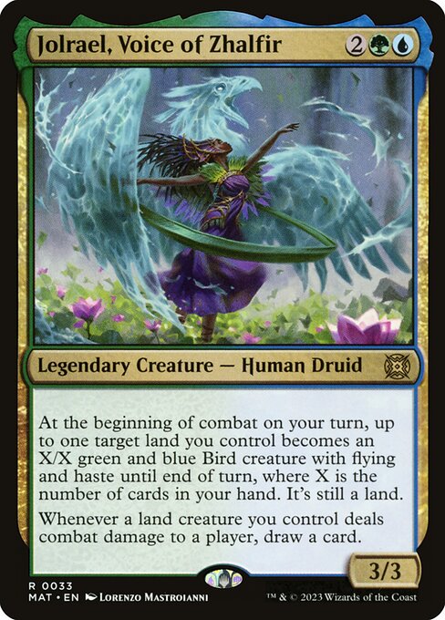 Jolrael, Voice of Zhalfir