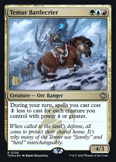 Temur Battlecrier