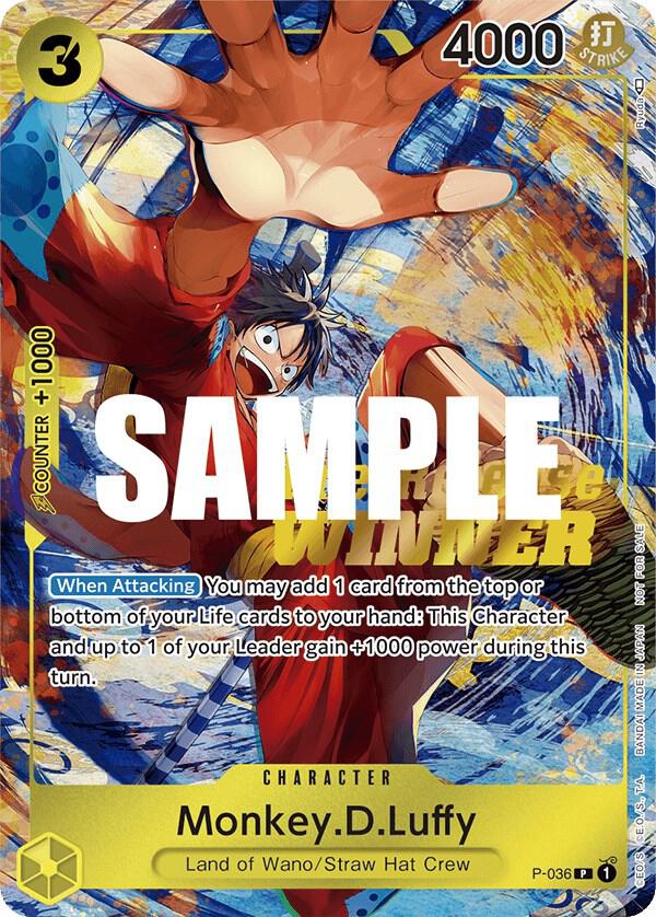 Monkey.D.Luffy (Pre-Release Tournament)