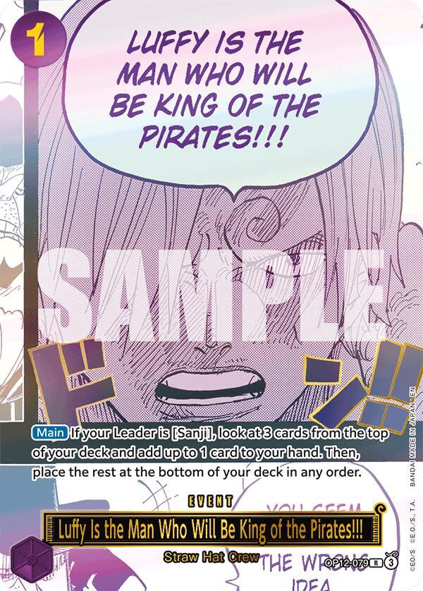 Luffy Is the Man Who Will Be King of the Pirates!!!