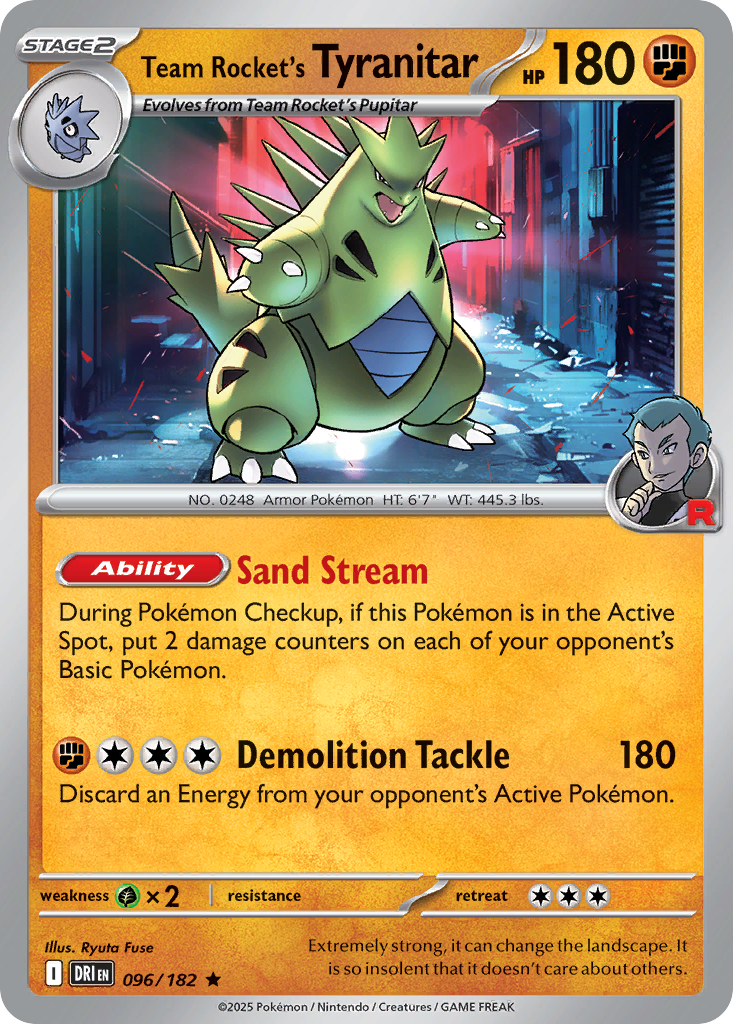 Team Rocket's Tyranitar