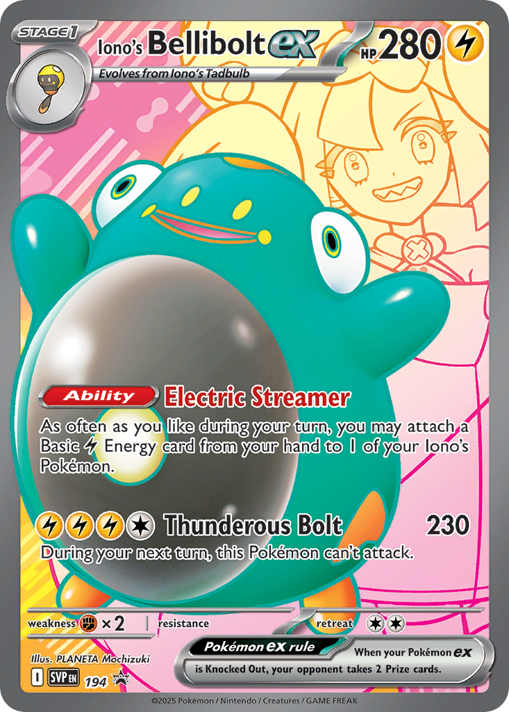 Iono's Bellibolt ex