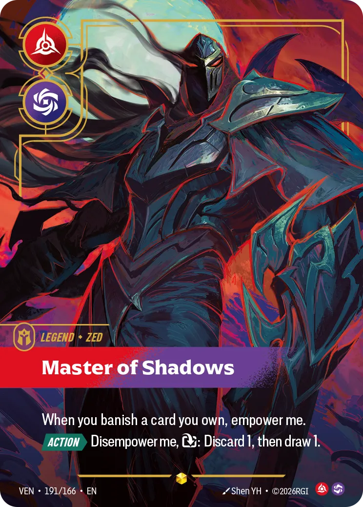 Zed - Master of Shadows (Overnumbered)