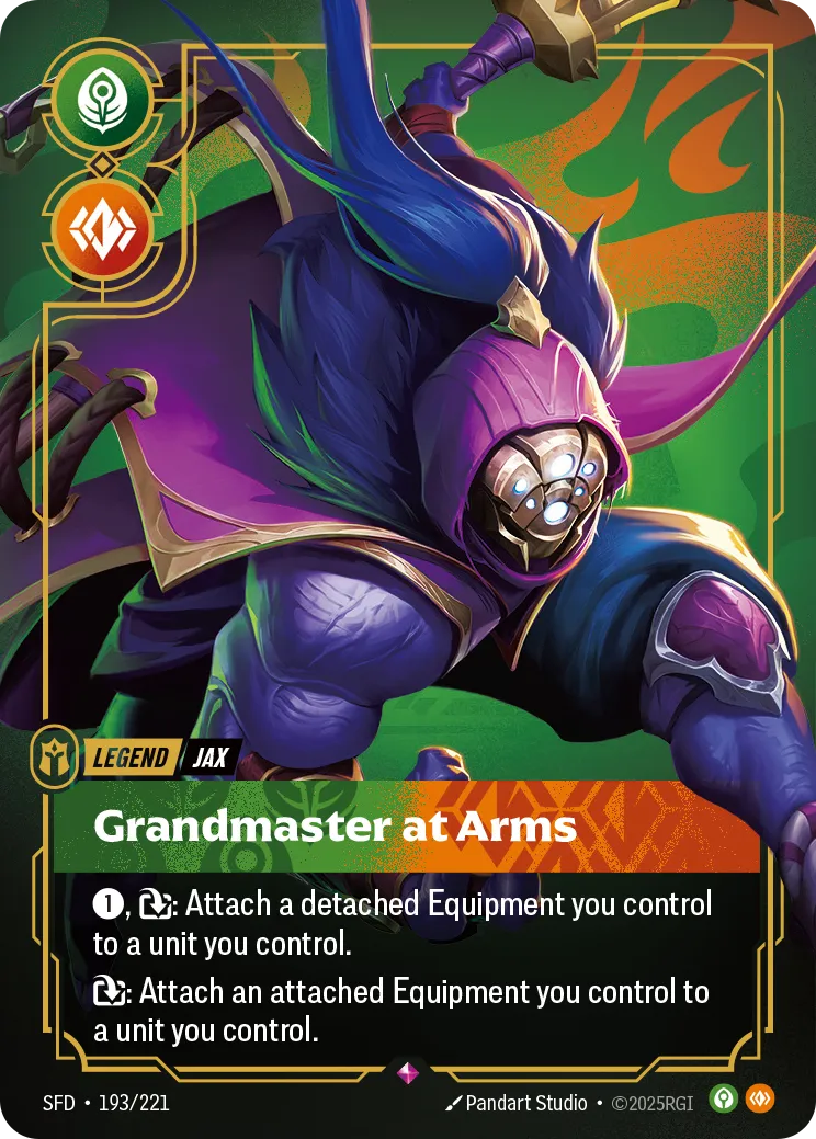 Jax - Grandmaster At Arms (Metal)
