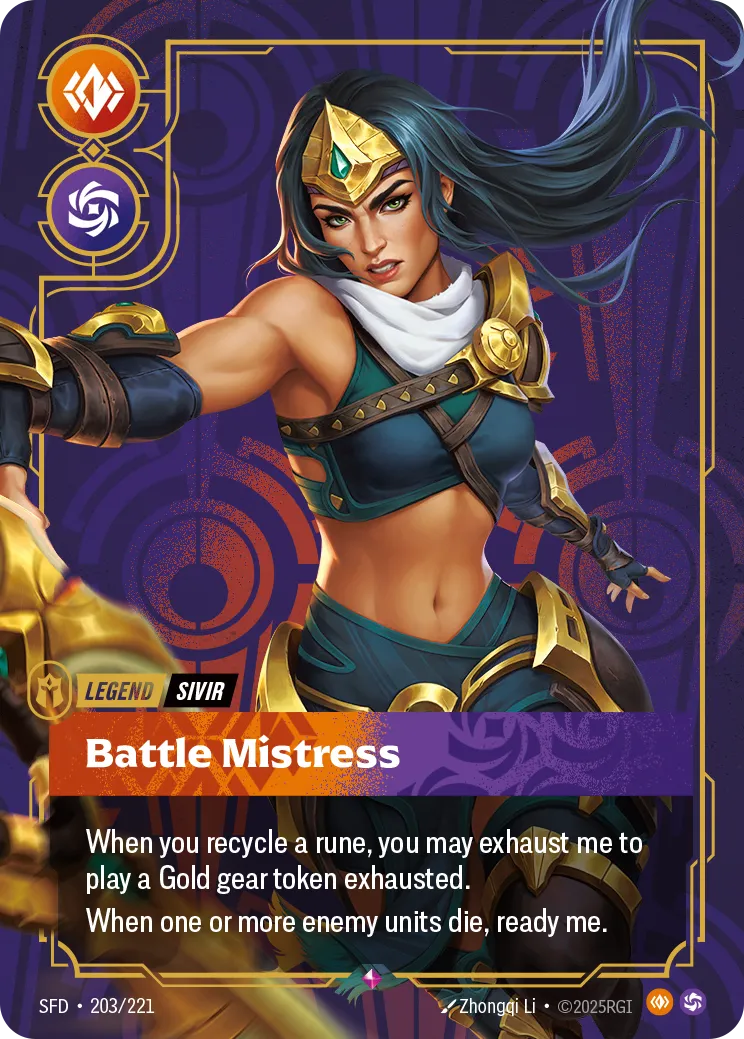 Sivir - Battle Mistress (Metal)