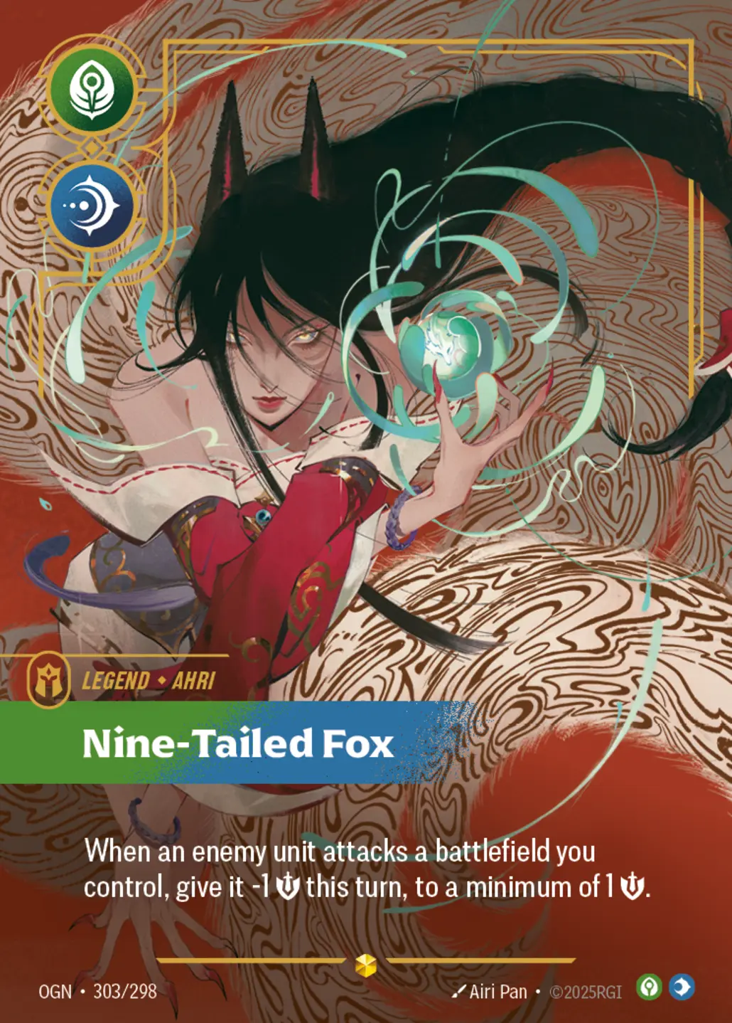 Ahri - Nine-Tailed Fox (Overnumbered)
