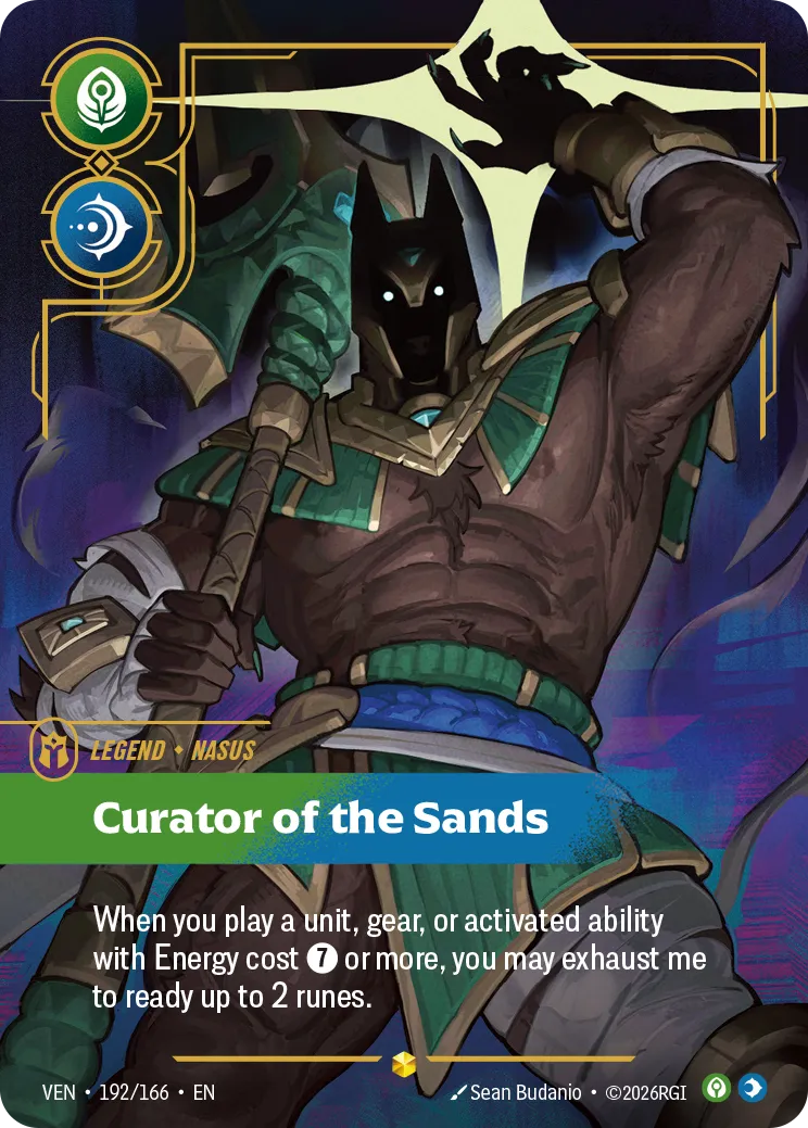 Nasus - Curator of the Sands (Overnumbered)