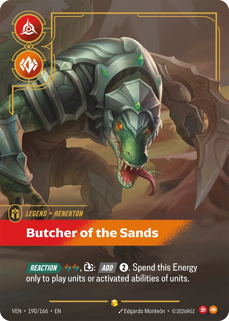 Renekton - Butcher of the Sands (Overnumbered)