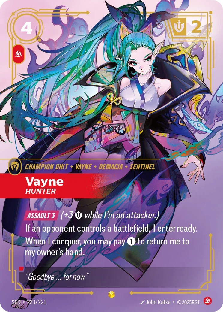 Vayne - Hunter (Overnumbered)
