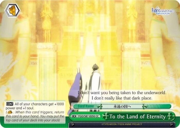 To the Land of Eternity