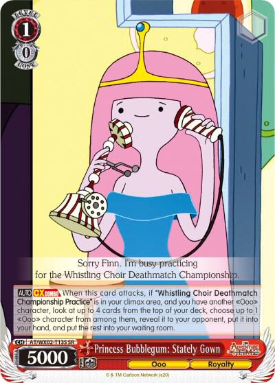 Princess Bubblegum: Stately Gown (SR)