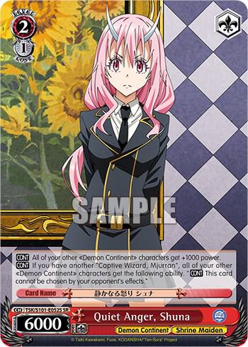 Quiet Anger, Shuna (SR)