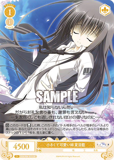 チイサクテカワイイアネ ナツメアイ