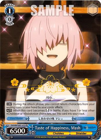 Taste of Happiness, Mash (Winner)