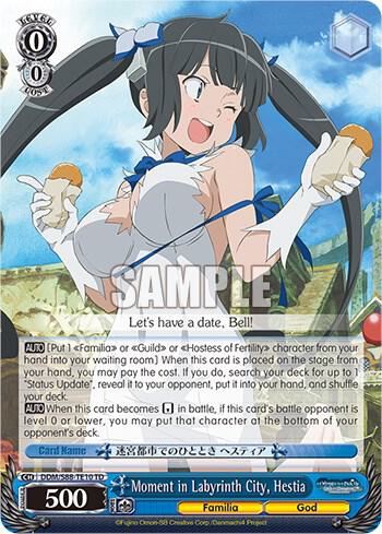 Moment in Labyrinth City, Hestia