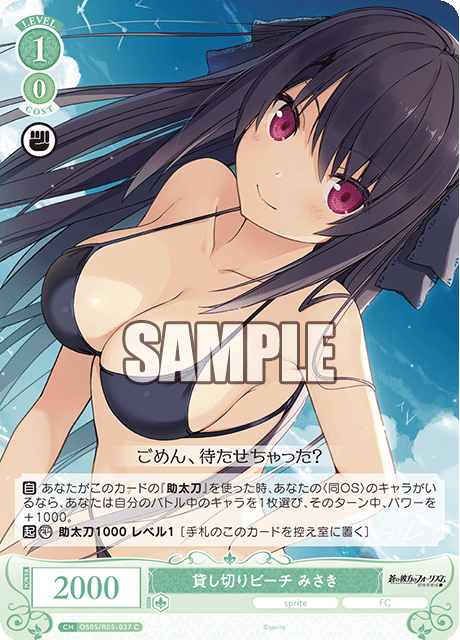 カシキリビーチ ミサキ