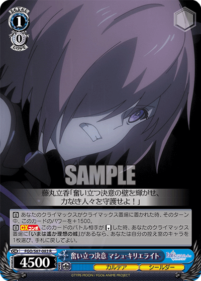 Rousing Resolution, Mash Kyrielight