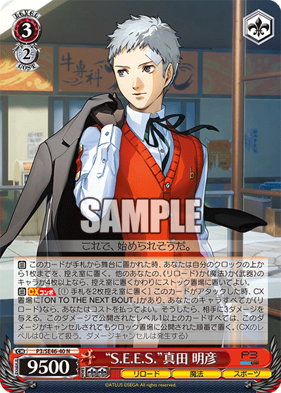 Akihiko Sanada: S.E.E.S.