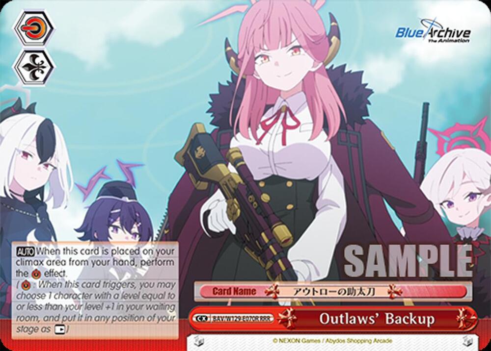 Outlaws' Backup (RRR)