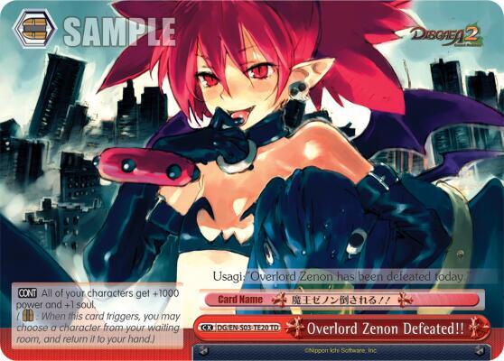 Overlord Zenon Defeated!!