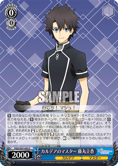 Chaldea's Master, Ritsuka Fujimaru