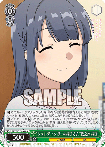 "シュレディンガーの翔子さん"牧之原 翔子