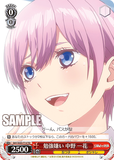 Loathe of Studying, Ichika Nakano
