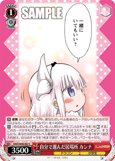 Chosen Place to Belong, Kanna