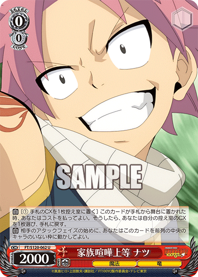 Down for Family Disputes, Natsu