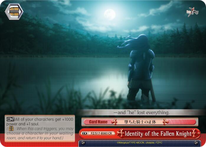 Identity of the Fallen Knight
