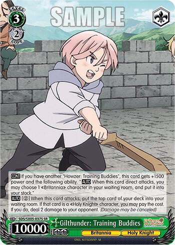 Gilthunder: Training Buddies (SR)