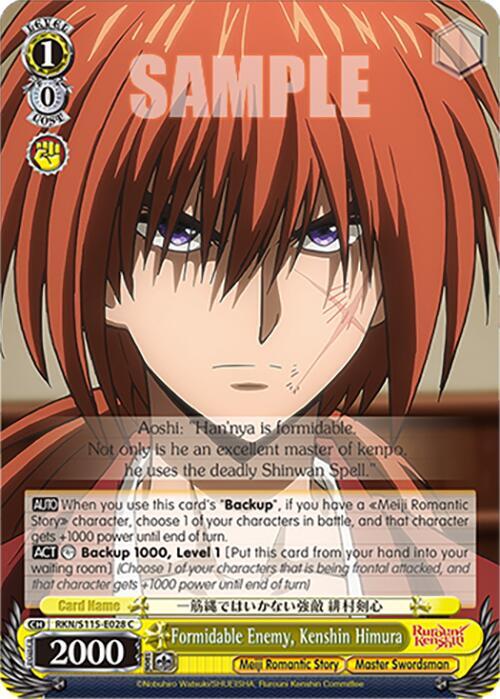 Formidable Enemy, Kenshin Himura