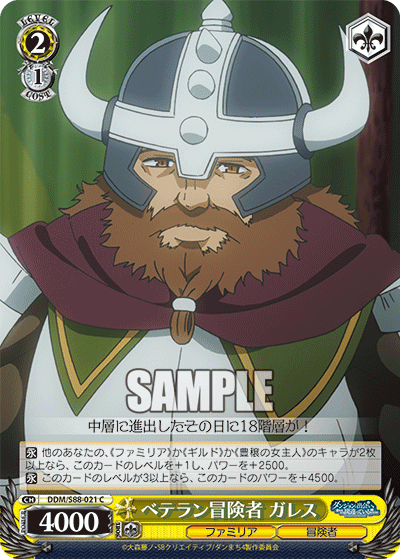 Veteran Adventurer, Gareth