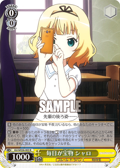 Every Day is Best Shot, Syaro