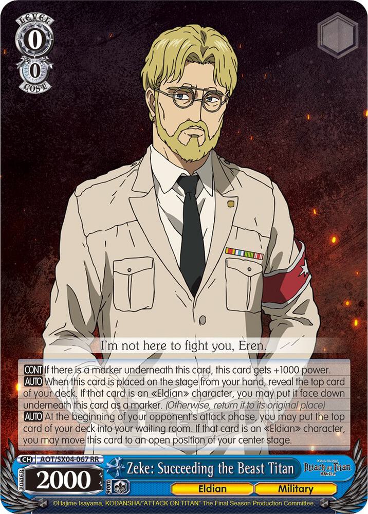 Zeke: Succeeding the Beast Titan