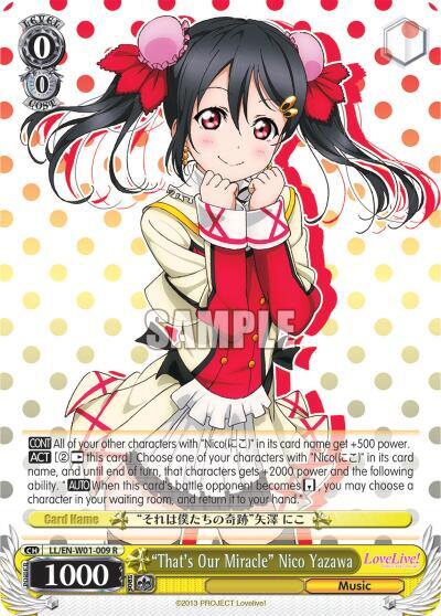 "That's Our Miracle" Nico Yazawa