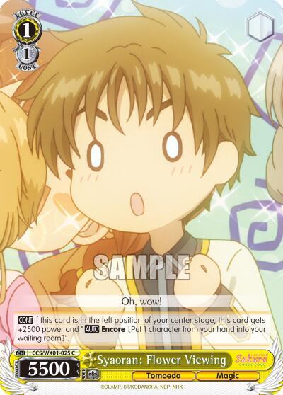 Syaoran: Flower Viewing