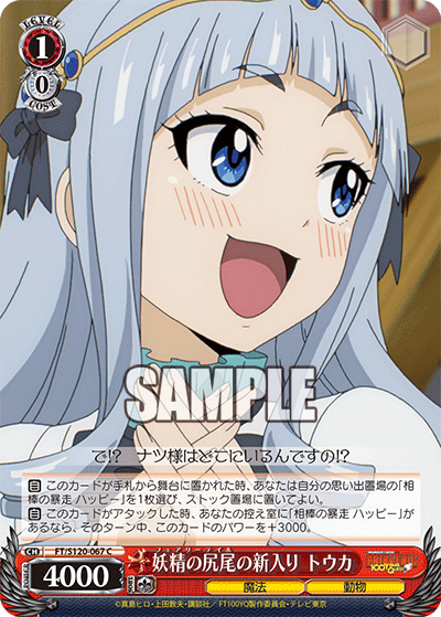 Fairy Tail's New Member, Touka