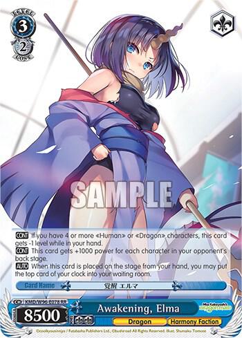 Awakening, Elma