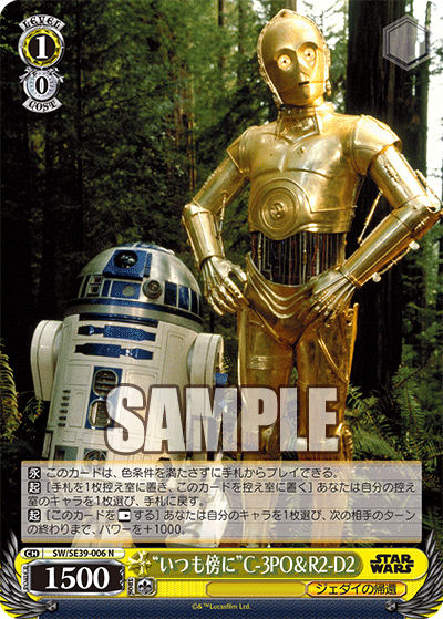"いつも傍に"C-3PO&R2-D2