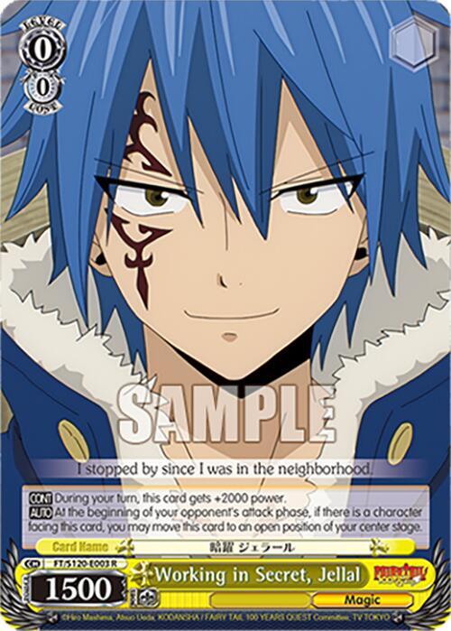 Working in Secret, Jellal