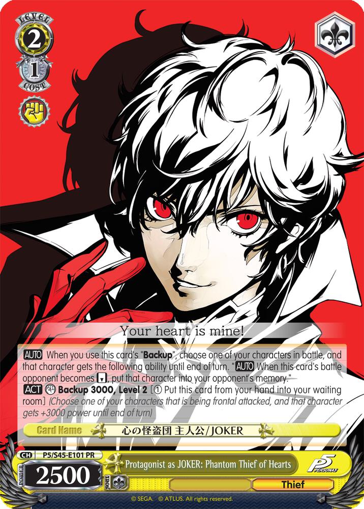 Protagonist as JOKER: Phantom Thief of Hearts