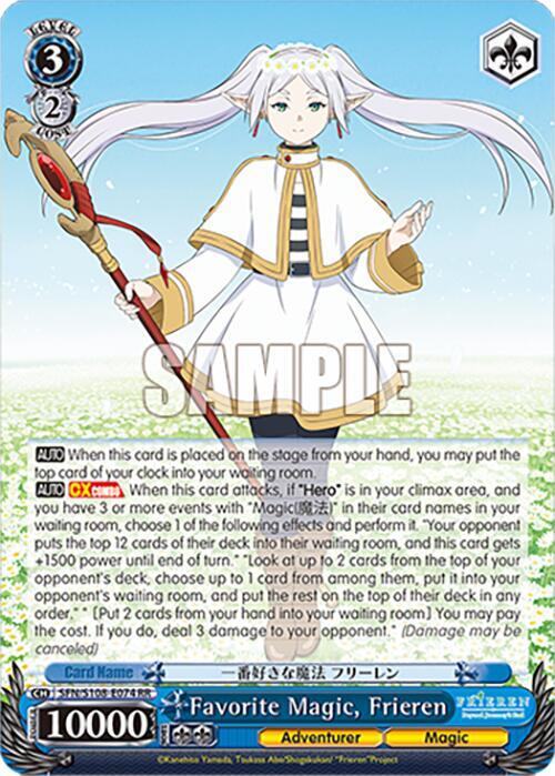 Favorite Magic, Frieren