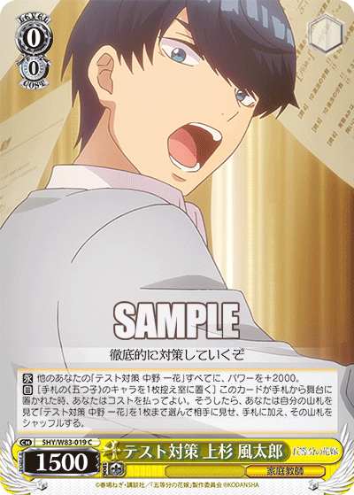 Test Preparation, Futaro Uesugi
